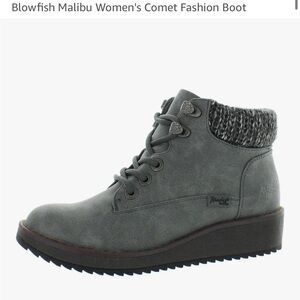 Blowfish Women's Gray Comet Fashion Boot